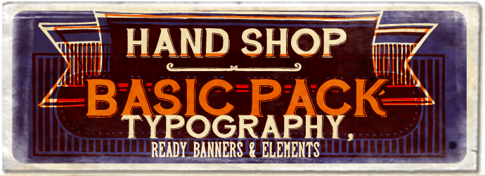 "Hand Shop  Basic Pack" fonts | Fonts Cafè