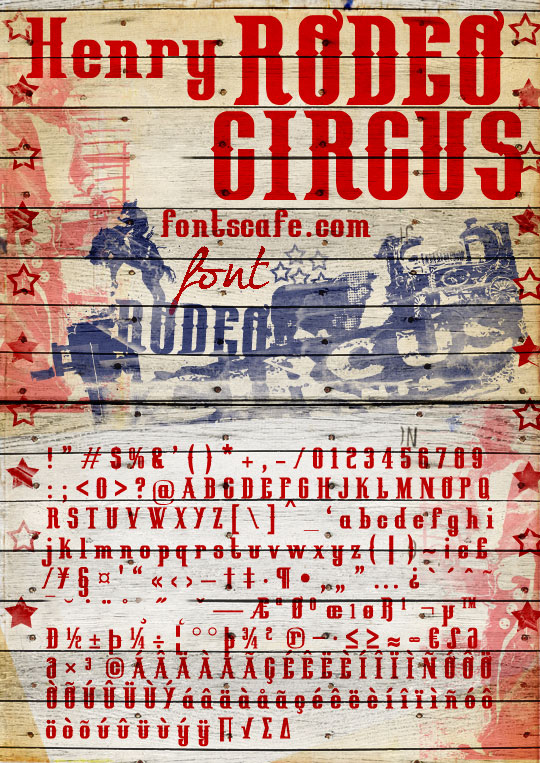 circus typography