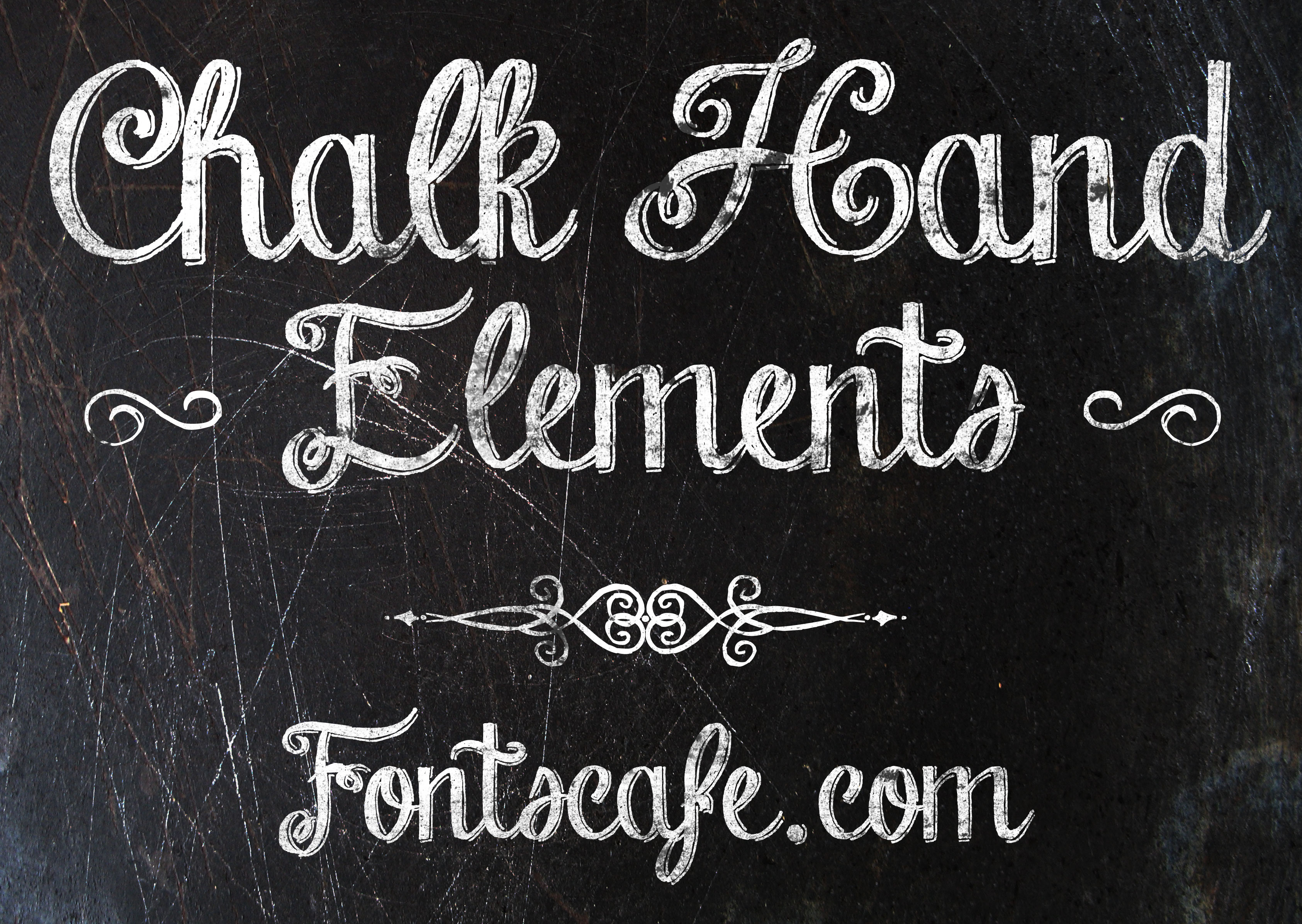  Chalk Hand Lettering Pack Fonts Fonts Cafe