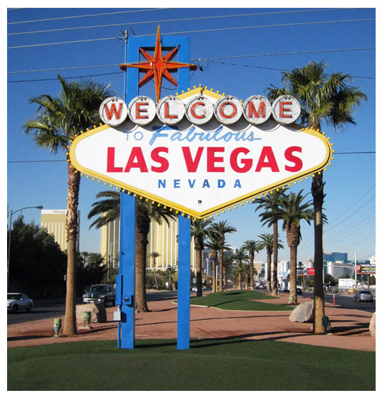 Vintage Las Vegas sign