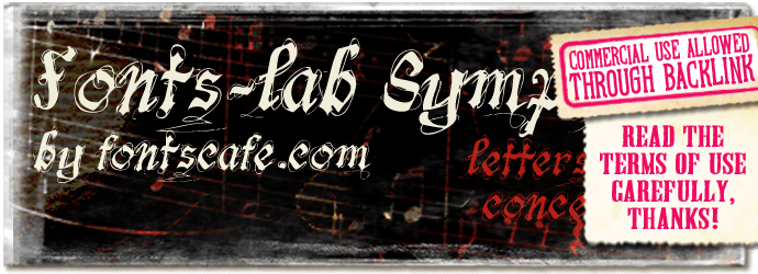 "fonts-lab Symphony" font