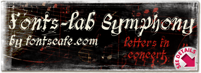 "fonts-lab Symphony" font