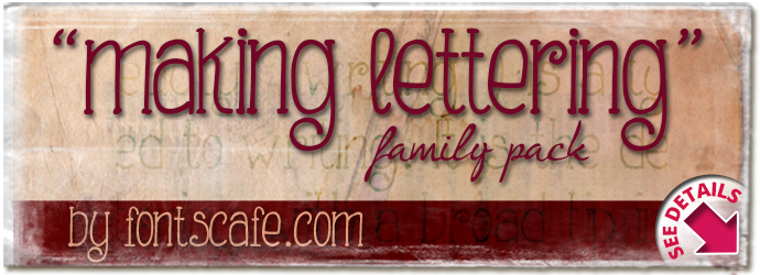 Making Lettering Family home